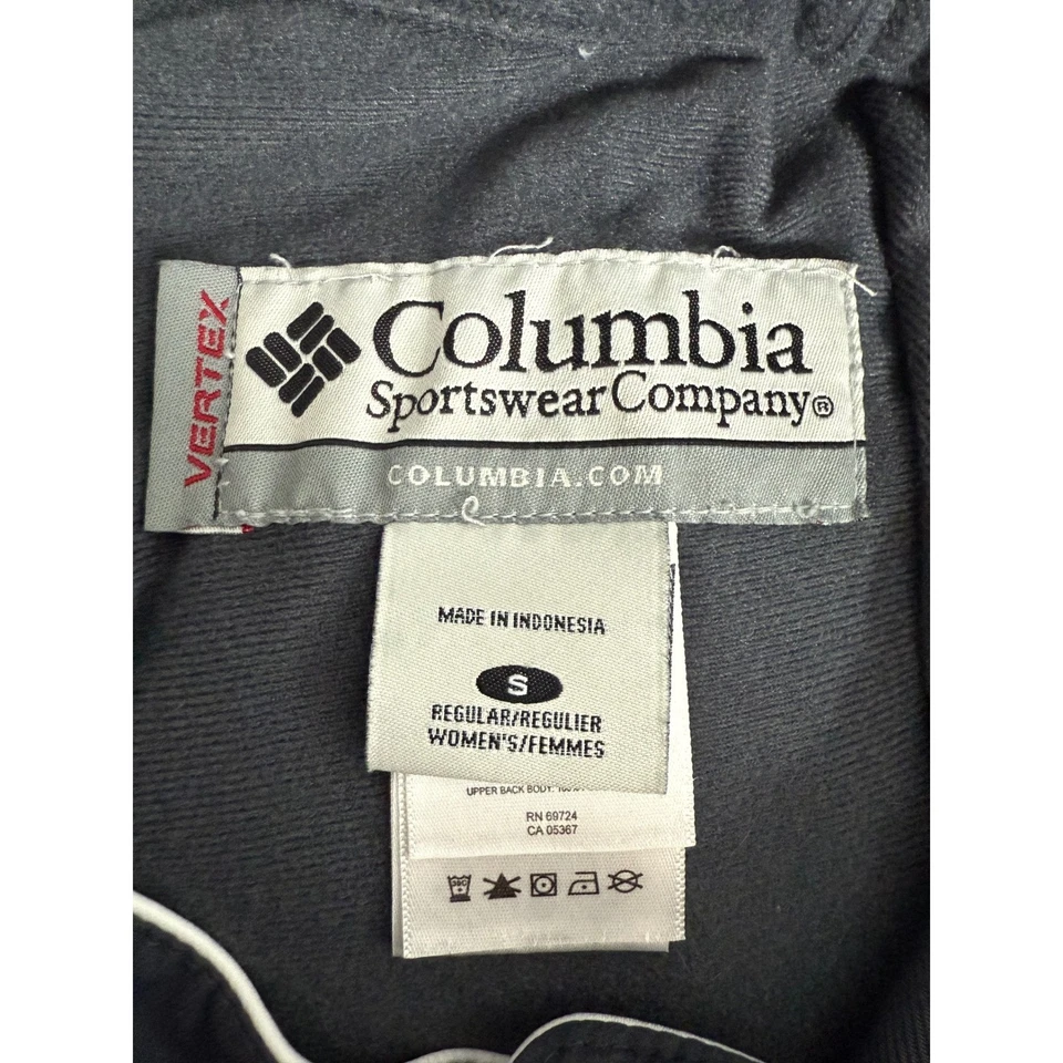 Pantalones de esquí Columbia para mujer pequeños grises vértice nieve invierno impermeables Foto 3 de 4