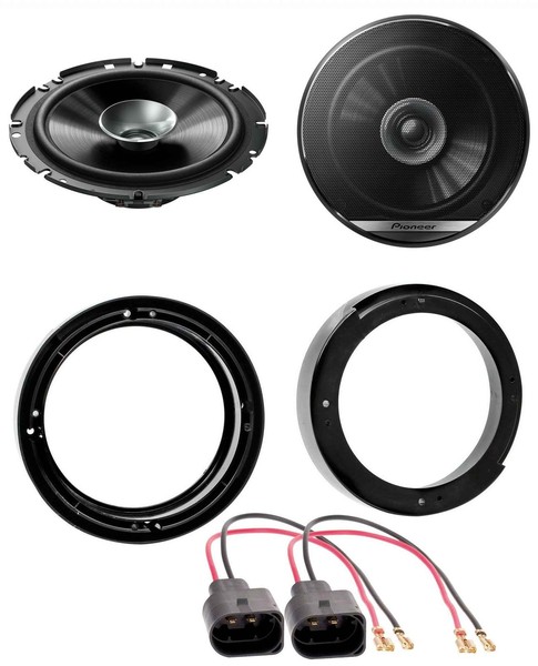 Pioneer 16,5Cm 280Watt Lautsprecher FüR Vw New Beetle Ab 97 FronttüR Heck Auto B-image