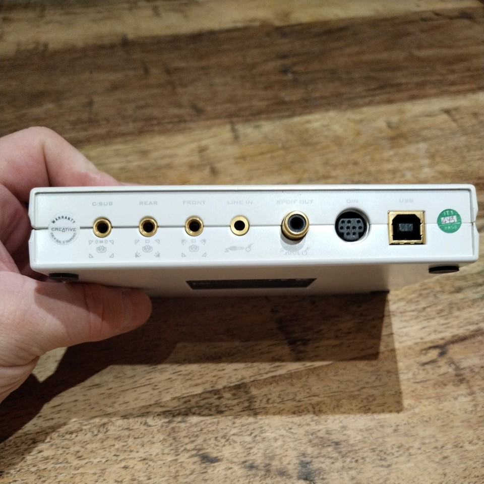 Creative -USB Sound Blaster Live External Sound Card SB0490 - 5.1 ...