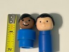 2 Fisher-Price Little People Figure Replacement Boys African American Caucasian — photo 3
