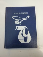 Manilla Iowa 1979 High School Yearbook MHS Hawk Vintage Annual Retro 70s