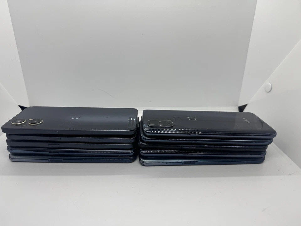 Lote De 10 Teléfonos Oneplus - Modelos Mixtos N10, N100, N200, N20 LCD Roto  Foto 3 de 4