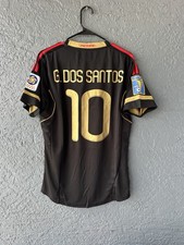Mexico Gio Dos Santos Jersey 2011 Black Size M