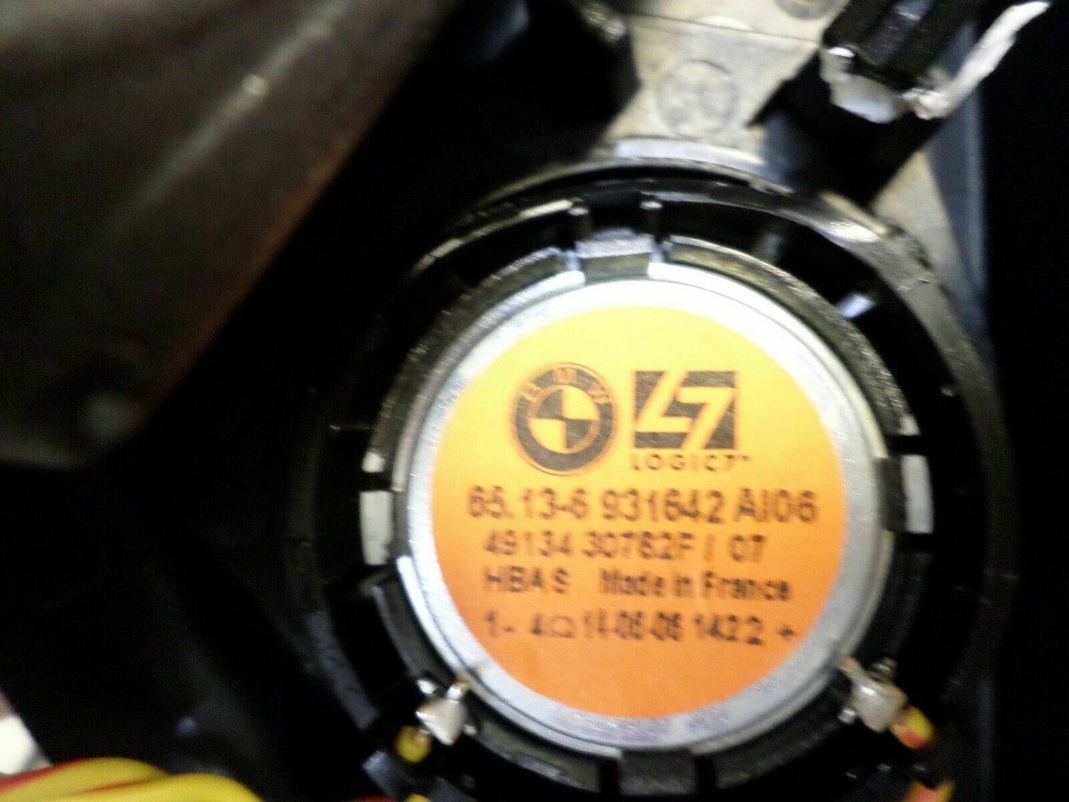 BMW 65136931642 E64 E63 DOOR TWEETER SPEAKER SET OEM 650I 645CI 