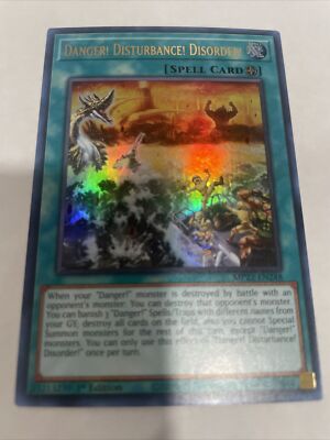 Yugioh Danger! Disturbance! Disorder! Ultra Rare MP22