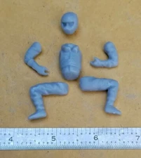 QTY 4, 3D RESIN PRINTED 1/24 SCALE RACING DRIVER FIGURE DRAG SPRINT DIRT TRACK 