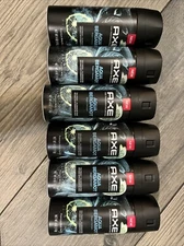 6x Axe Fine Fragrance Collection Premium Deodorant Body Spray Aqua Bergamot 4oz