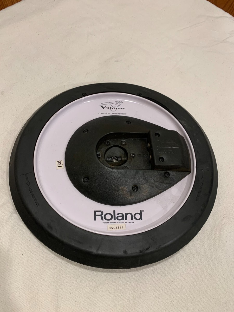 Roland CY-12R/C Ride Crash V-Cymbal V-Drums Electronic | eBay
