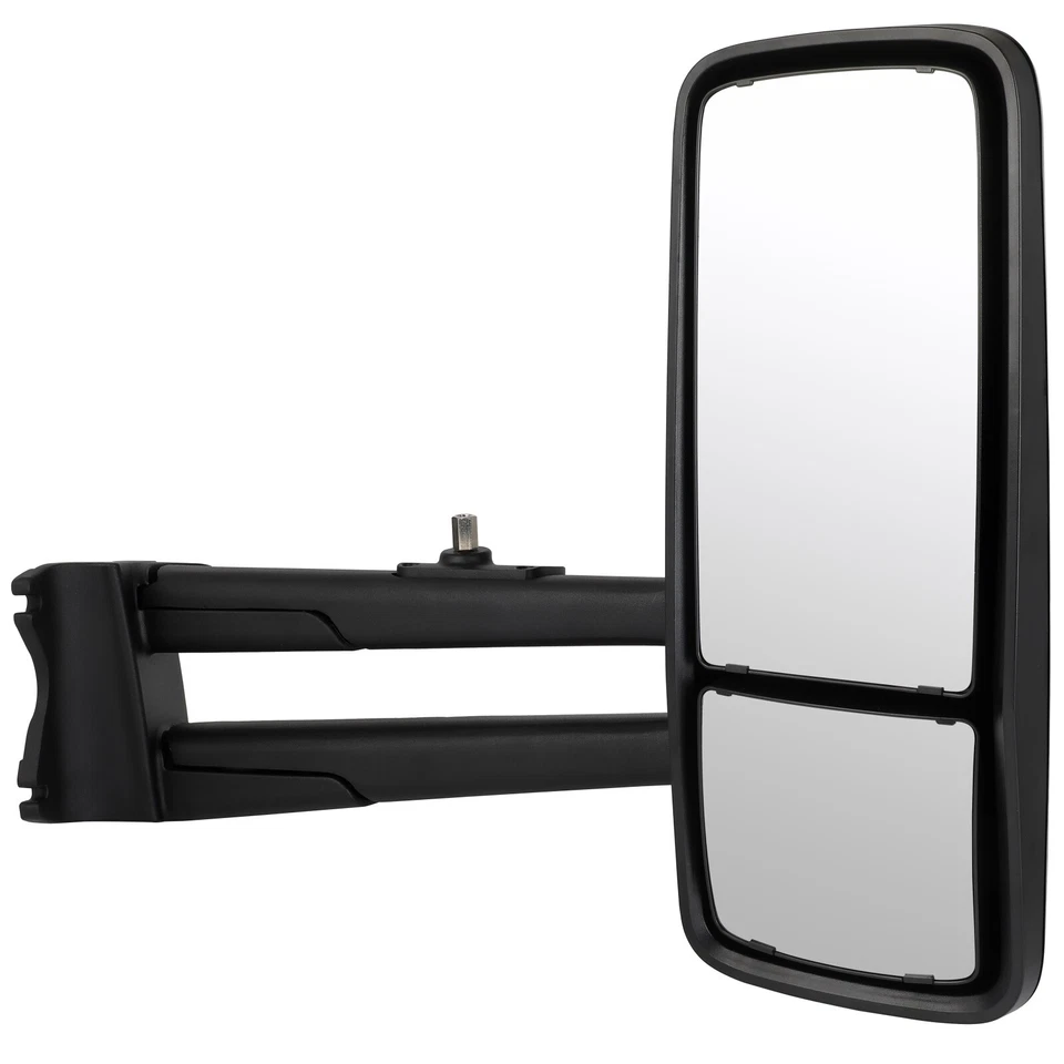 Espejo de puerta negro eléctrico térmico con brazo lado derecho Kenworth T680 T880 2014-2019 Foto 3 de 4