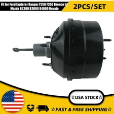 2 Power Brake Booster Fit for 87-94 Ford Explorer Ranger F250 F350 Bronco II
