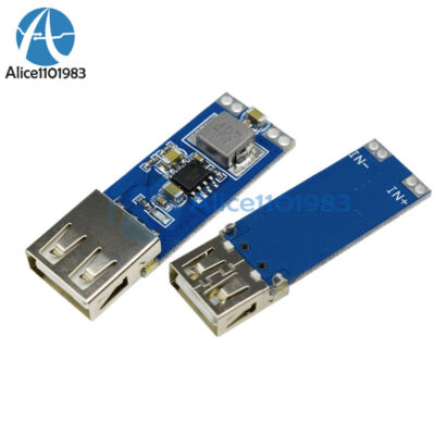 5pcs DC-DC 3V/3.3V/3.7V/4.2V to 5V USB 1A 2A Step Up Vehicle Power Charge Module