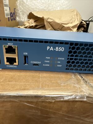 Palo Alto Networks PA-850-REF Firewall 4X1GBE 4XSFP 4XSFP+ 2 PSU RE 8z