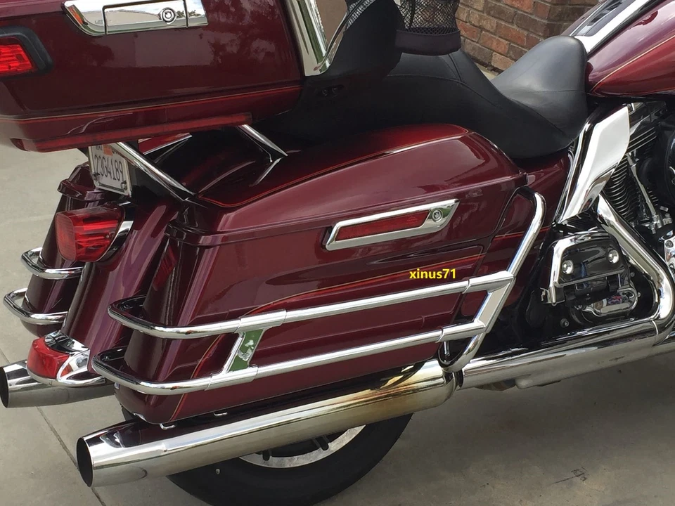 马鞍袋护栏适用于哈雷旅游模型 Electra Glide Road King 2019 2023 — 第 3/4 张图片
