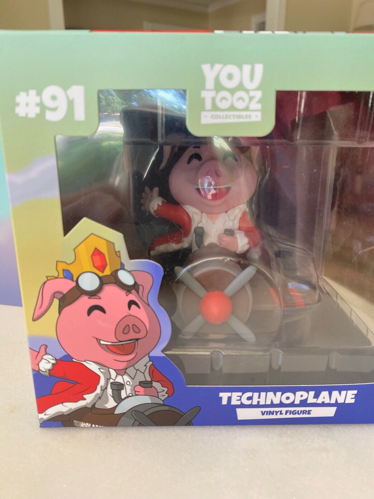  You Tooz Technoblade Technoplane Vinyl Figure #91 Red Baron :  Toys & Games