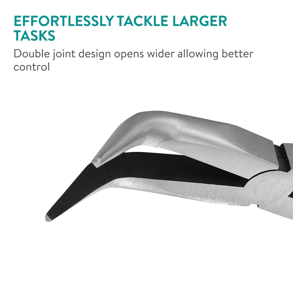 Pince Longue et Fine - 1x Pince a Bec Long Biseautée 45 Degrés - Photo 3/4