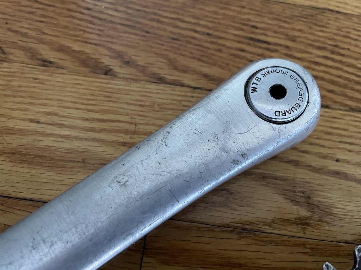 Suntour XC Pro Vintage MTB 175mm Crankset, 46-36-24, WTB Grease