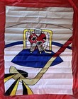 Ice Hockey Goalie Flag @ 39” L X 28” W 3” Opening For Flagpole