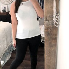 Gap size medium white tank top