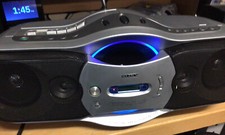 Sony Boombox CFD-F10 CD AM FM Radio Cassette Recorder Bass Expansion TESTED