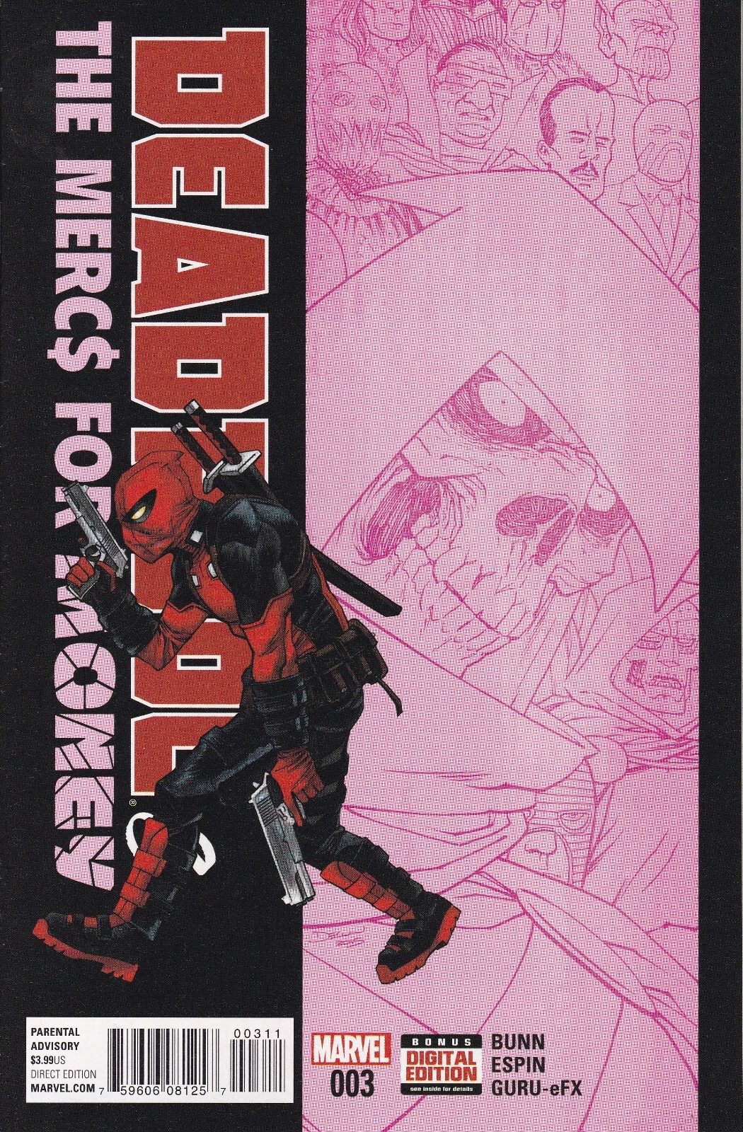 DEADPOOL AND THE MERCS FOR MONEY (2016) #3 - Back Issue