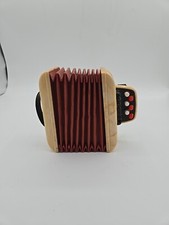 Vintage Magnus Junior Accordian Bakelite Instrument Made In USA Harmonica Corp.