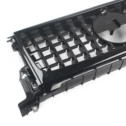 Front Bumper Grille Kit Black For Mercedes Benz W464 G63 G550 G500 2019-2023 - Picture 12 of 13