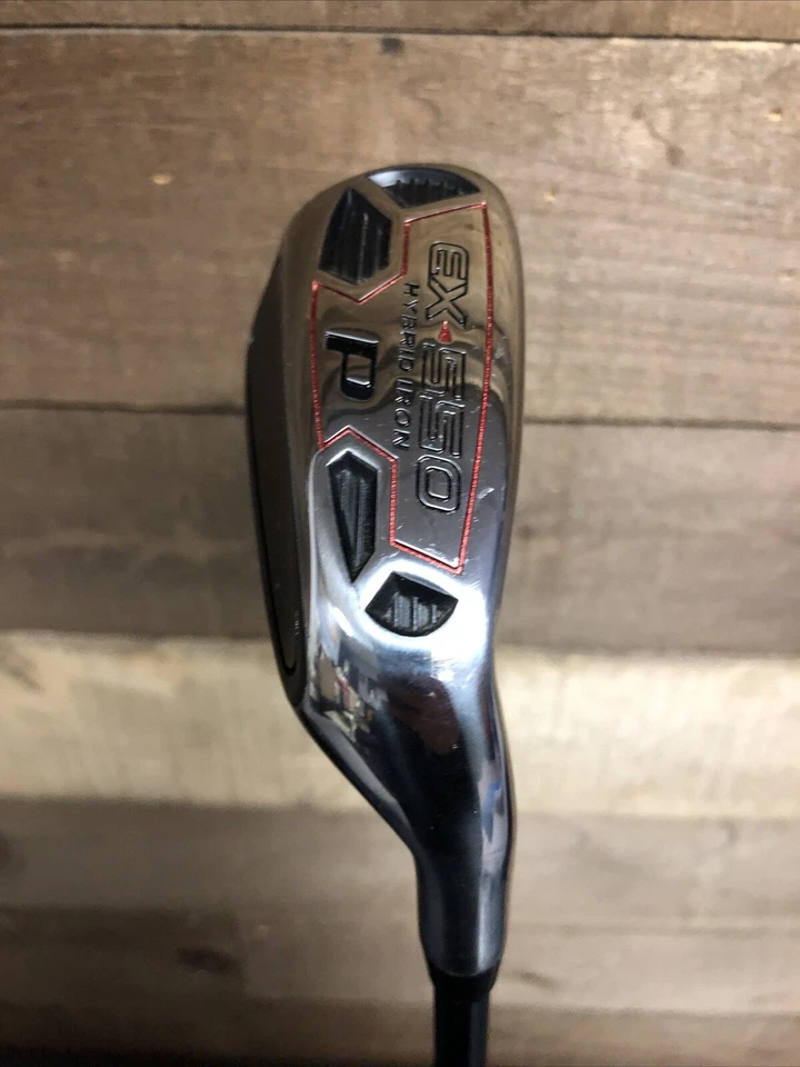 DEMO RH Mens Powerbilt Golf EX-550 Hybrid Iron #PW "R" Flex Clubs 5702-EXPW - Image 3 of 4