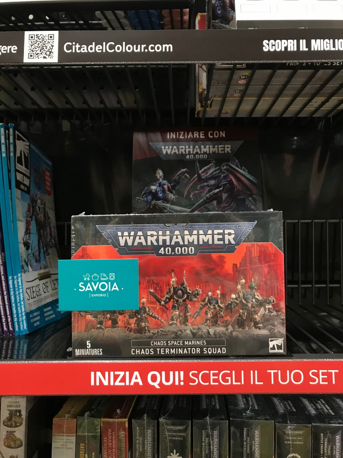 43-19 Warhammer 40K Chaos Space Marines Chaos Terminator Squad