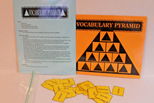 "Vocabulary Pyramid" Language Arts Reading Game for Grades 3-5