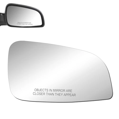 Mirror Glass For 2008-2012 Chevy Malibu Passenger Side Right RH Replacement