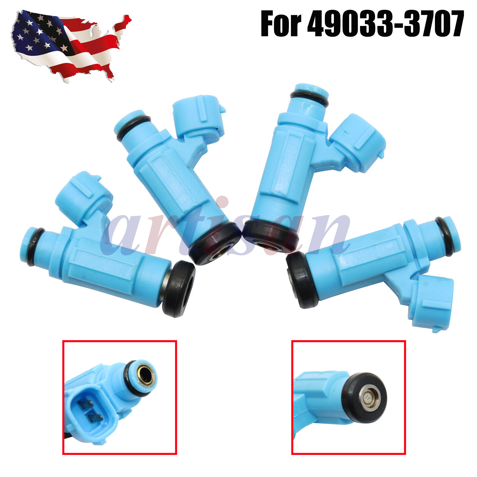 4x Fit For Kawasaki JET SKI STX 12F STX 15F ULTRA LX STX 160 SXR Fuel