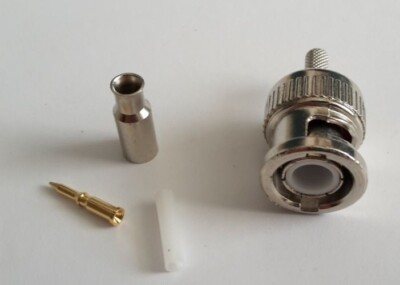 NoName 1 Stück BNC-Stecker, Crimp, RG174, unbenutzt