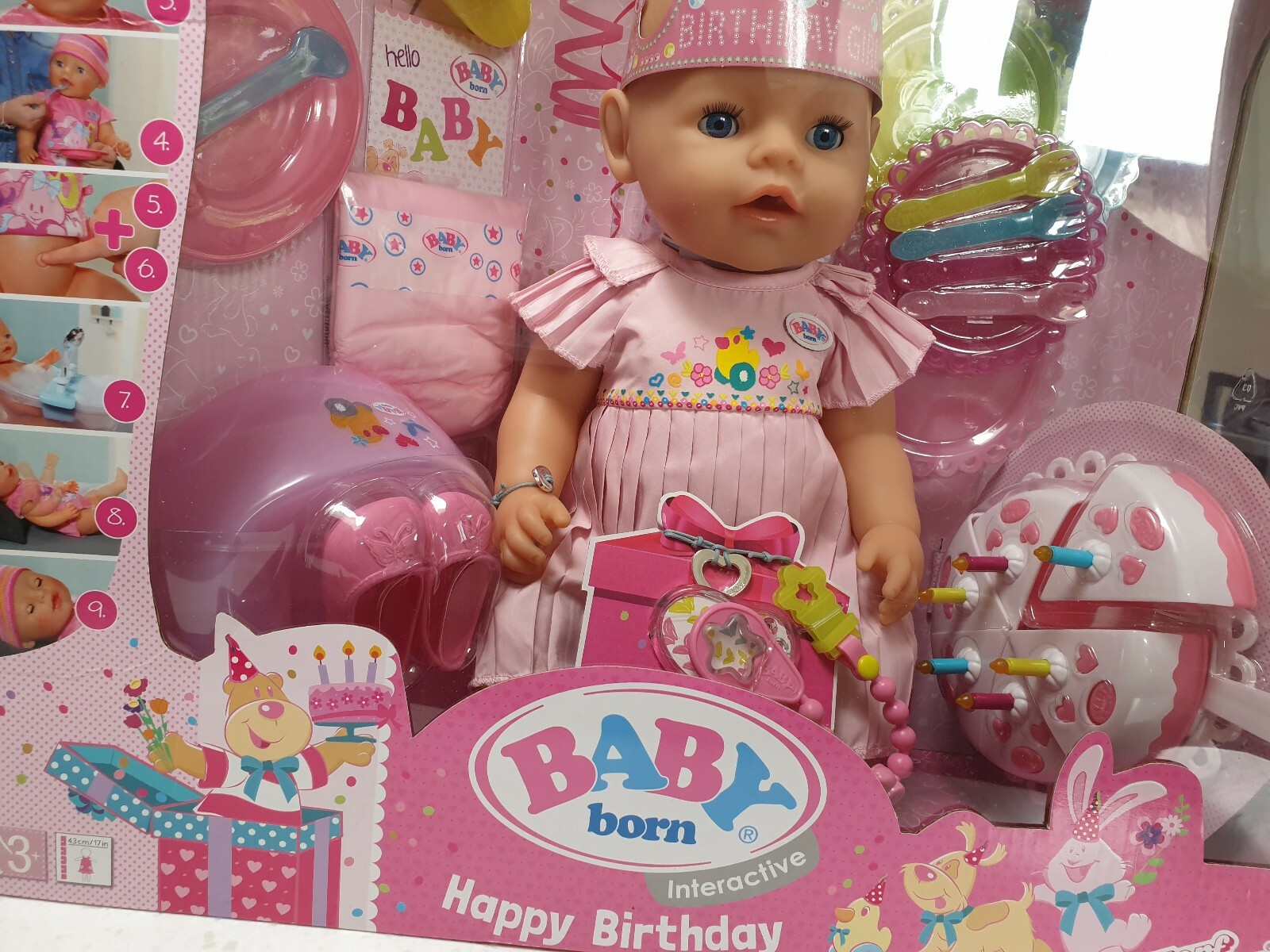 baby born interactive happy birthday doll