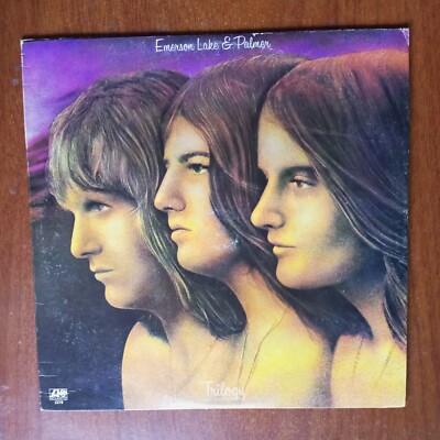 Emerson Lake & Palmer – Trilogy [1972] Vinyl LP Prog Rock Atlantic