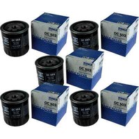 5X Mahle / Knecht ÖLfilter OC 503 Oil Filter