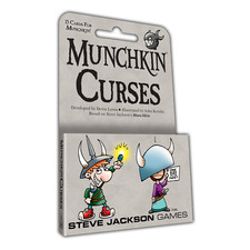 Munchkin Curses 15 Card Game Expansion Steve ...