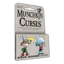 Munchkin Curses 15 Card Game Expansion Steve Jackson Games Booster SJG4255