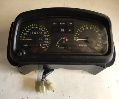 Kawasaki Gpz500s 1990 Speedometer Speedo A Cable Model Mk1 Gen1 Display 12k Mile