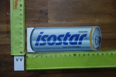 Alter Aufkleber Getränk Limonade Energy-Drink ISOSTAR Wander