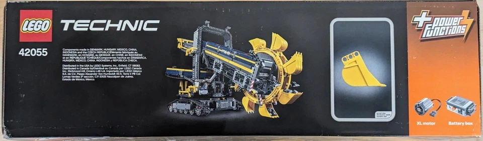 NEW! RETIRED LEGO TECHNIC BUCKET WHEEL EXCAVATOR 42055 WITH MINE TRUCK FAST SHIP - Image 4 of 4