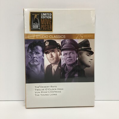 The Desert Rats, Twelve O'Clock High, Von Ryan's Express, The Young Lions (DVD)