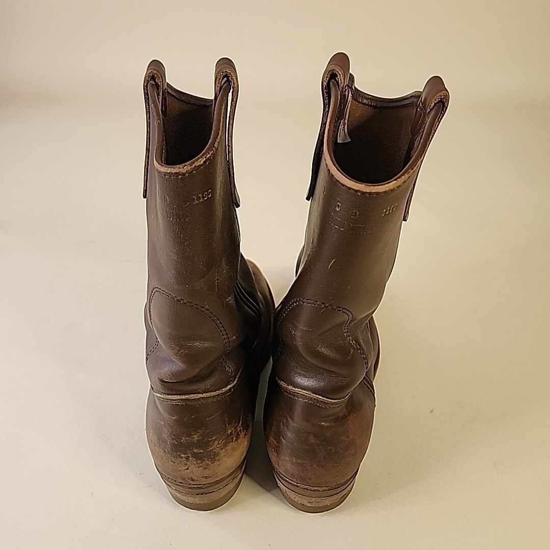 Red Wing 1196 Pecos Size 6D Work Heritage Soft Toe USA Cowboy