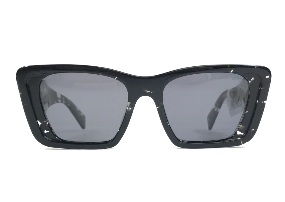 Prada Sunglasses SPR08Y 15S-5Z1 Black Crystal Tortoise with Dark Grey Polarized - Image 3 of 4