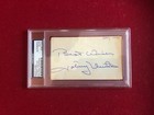 Johnny Unitas, "Autograph" (PSA / DNA) Encapsulated Cut (Scarce / Vintage)