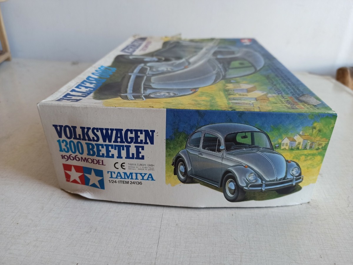 Volkswagen 1/25 モデルキット Wolkswagen 1300 Beetle 1/24 - 1966 Model - Tamiya | eBay