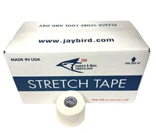 Jaybird & Mais 4600 Lightweight Stretch Tape: 2 in x 7.5 yds  (24 Roll Case)