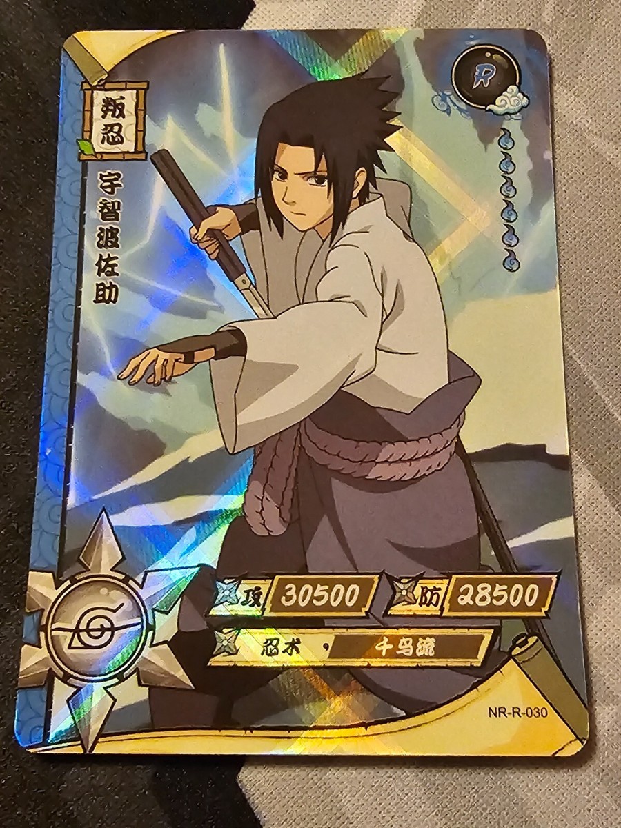 Sasuke Uchiha NR-R-030 FOIL Naruto Kayou 2002 CCG TCG | eBay