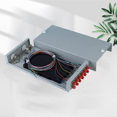 Fiber optic terminal box 12Core Patch Panel Desktop type SC/FC/LC Adapter Pigtal