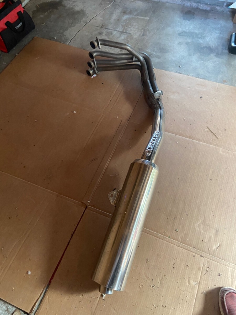 2005 kawasaki ninja zx12r muffler/titanium exhaust pipe | eBay