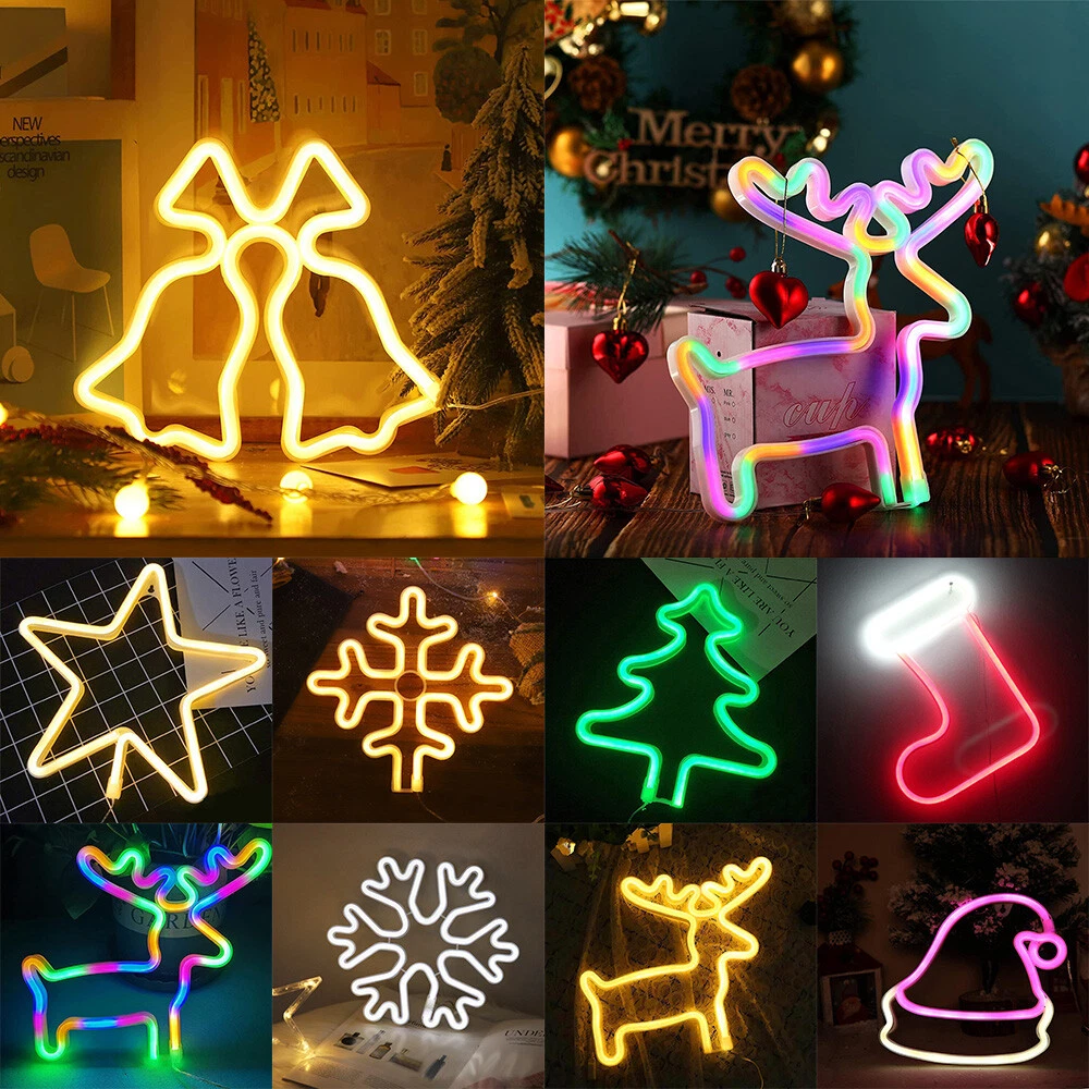 Led neon christmas lights deals